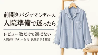 前開きパジャマ レディース｜楽天のレビュー数順3選をボタン・生地・洗濯で比較